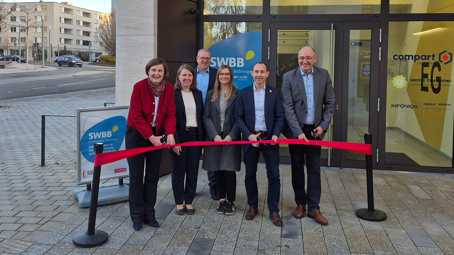Eröffnung des neuen Kundenzentrums der Stadtwerke Böblingen (SWBB)