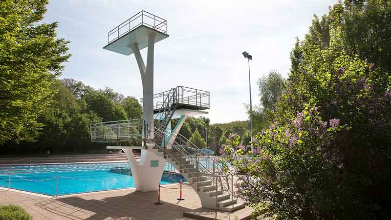 Sprungturm Freibad BB